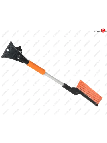 Щетка со скребком 71см черно-оранжевая АВТОСТОП АВТОСТОП ab-2205