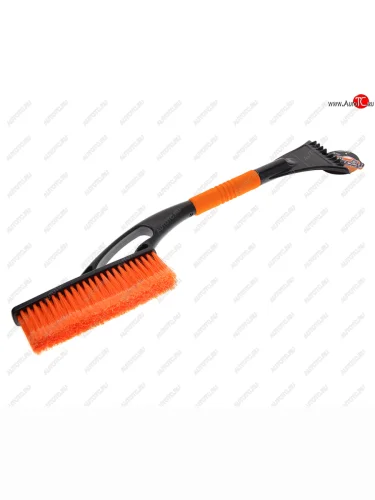 Щетка со скребком 60см черно-оранжевая АВТОСТОП АВТОСТОП ab-2207