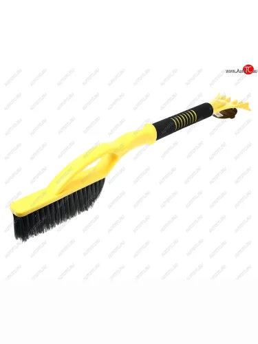 Щетка со скребком 66см желто-черная АВТОСТОП АВТОСТОП ab-2266-1