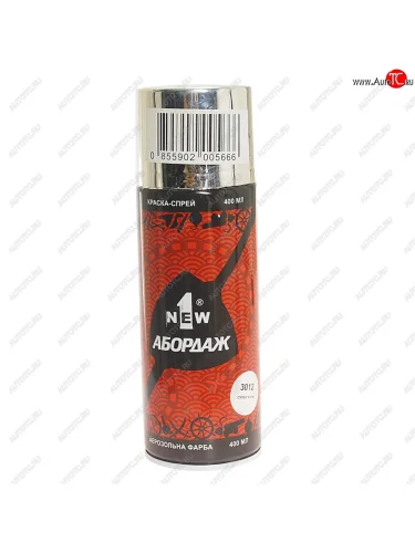 Краска хром аэрозоль 400мл Abordage 1NEW 1NEW ab-3012