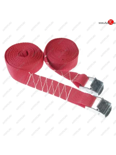 Стяжка крепления груза 0.2т 3м-25мм с фиксатором в европакете комплект 2шт. АВТОСТОП АВТОСТОП ab-3-2