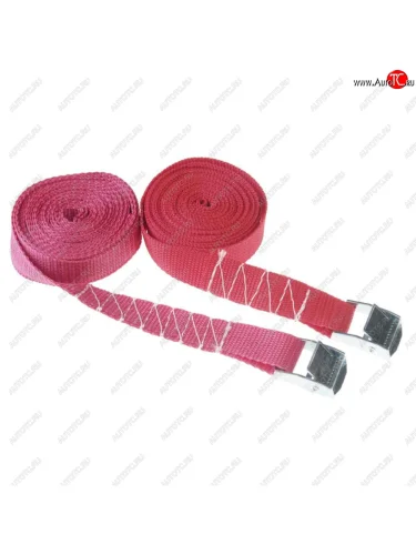 Стяжка крепления груза 0.2т 4м-25мм с фиксатором в европакете комплект 2шт. АВТОСТОП АВТОСТОП ab-4-2 АВТОСТОП ab-4-2