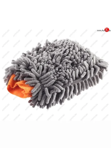 Варежка для мойки автомобиля серая AIRLINE AIRLINE ab-d-01
