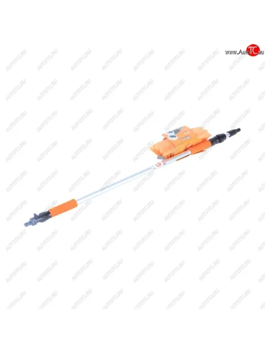 Щетка для мойки автомобиля телескопическая 120-200см под шланг AIRLINE AIRLINE ab-h-01