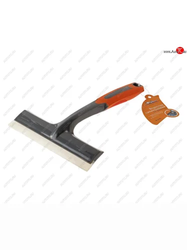 Скребок для сгона воды 21см черно-оранжевый AIRLINE AIRLINE ab-m-06