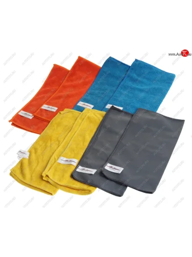 Салфетка микрофибра универсальная 30х30см (8шт.) AIRLINE AIRLINE ab-v-05