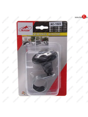 Ручка на руль лентяйка черная Carfu NO NAME ac-1323 черная