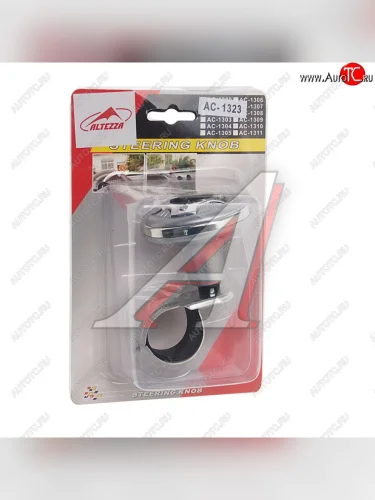 Ручка на руль лентяйка серебро Carfu NO NAME ac-1323 серебро