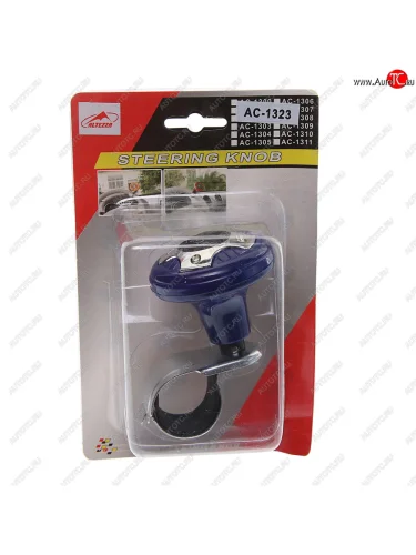 Ручка на руль лентяйка синяя Carfu NO NAME ac-1323 синий