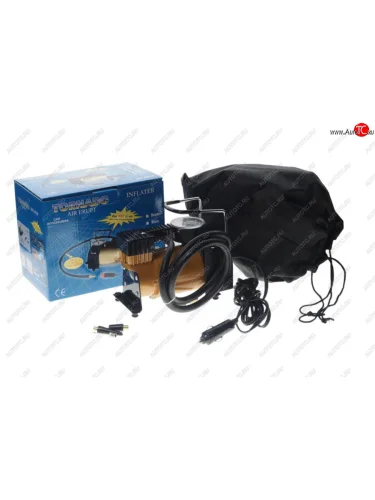 Компрессор автомобильный 35лмин. 10атм. 9А 12V в прикуриватель (поршневой) TORNADO TORNADO ac-580s