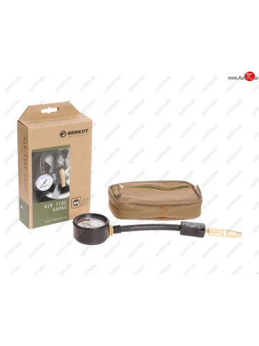 Манометр шинный аналоговый с дефлятором 0-4атм. чехол BERKUT BERKUT adg032