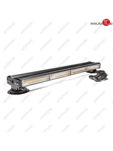 Балка светодиодная 1224V 48Вт на магните стробоскоп 2 стор.(4+4 блока COB) AVTOELECTRICA AVTOELECTRICA ae48w-4cob-2s-m