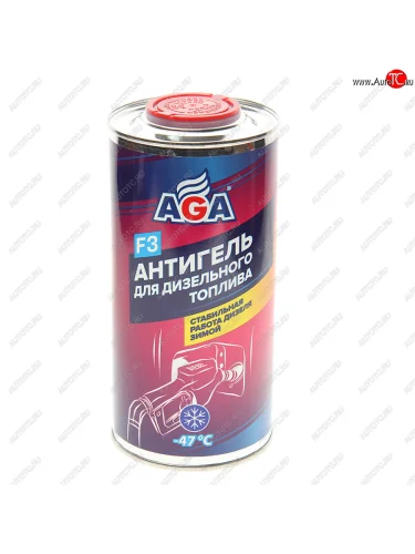 Антигель дизельного топлива F3 750мл концентрат 1:500 AGA AGA aga813f
