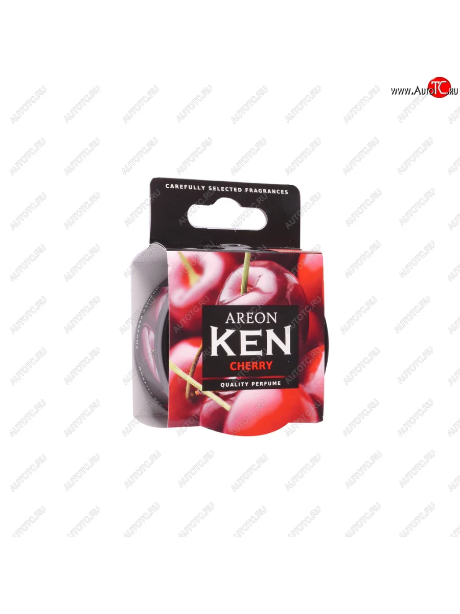 Ароматизатор на панель приборов древесная стружка (черешня) Ken AREON AREON ak03  в Самаре Самарской области