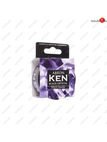 Ароматизатор на панель приборов древесная стружка (черный лед) Ken AREON AREON ak04