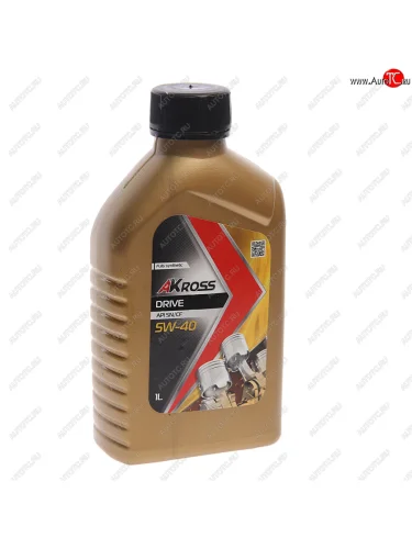 Масло моторное DRIVE SN/CF 5W-40 синт.1л AKROSS AKROSS aks0001mof AKROSS aks0001mof