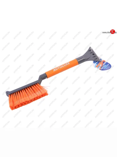 Щетка со скребком 42см серо-оранжевая AUTOLUXE AUTOLUXE al-116 серо-оранжевая AUTOLUXE al-116 серо-оранжевая