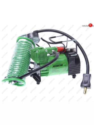 Компрессор автомобильный 40лмин. 10атм. 21A 12V 180W (поршневой) на клеммы Аллигатор AUTOPROFI AUTOPROFI al-400