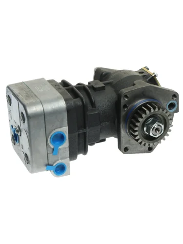 Компрессор МАЗ,БЕЛАЗ,К-700 дв.ТМЗ,ЯМЗ (1 цилиндровый) жид. охлаж. 380лмин. АЙК-МОТО№ AIKE ам.3509015-11