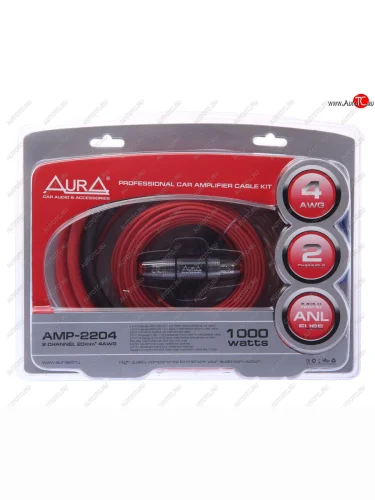 Набор для установки усилителя AURA AURA amp-2204