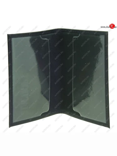 Обложка для паспорта BLACK натуральная кожа АВТОСТОП АВТОСТОП анп01л