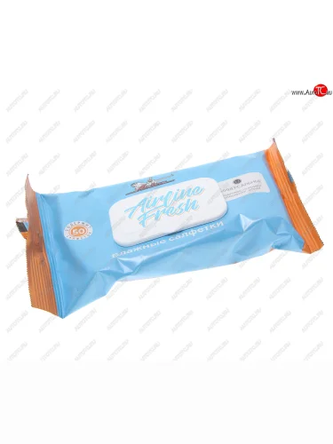 Салфетка влажная универсальная 25х15см в мягкой упаковке 50шт. AIRLINE AIRLINE an-u-05