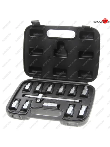 Набор для маслосливных пробок 38 в кейсе 12 предметов THORVIK THORVIK aodts12