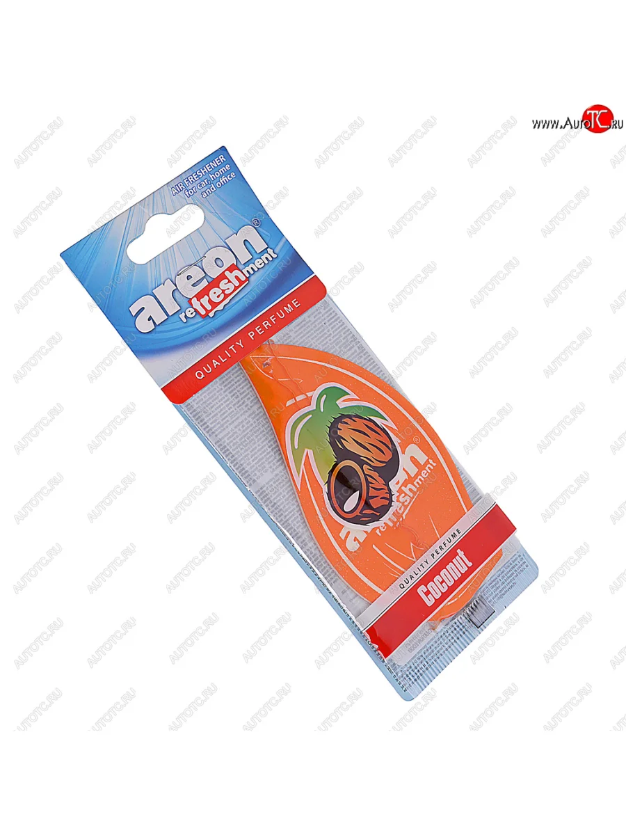 Ароматизатор подвесной пластина (кокос) Refreshment Airplane AREON AREON ar01  в Самаре Самарской области