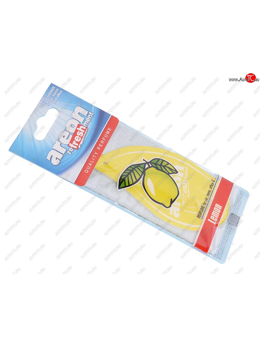 Ароматизатор подвесной пластина (лимон) Refreshment Airplane AREON AREON ar12  в Самаре Самарской области