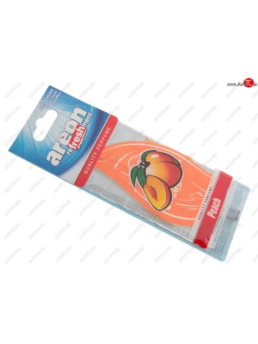Ароматизатор подвесной пластина (персик) Refreshment Airplane AREON AREON ar19