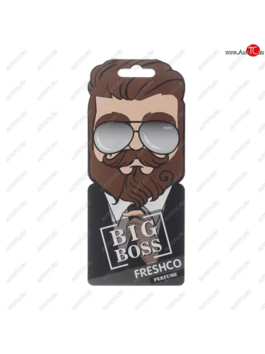 Ароматизатор подвесной пластина (парфюм) TM Boss Территория мужчин FRESHCO FRESHCO ar1tm030