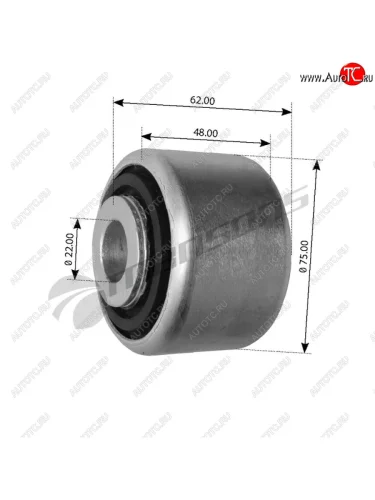 Сайлентблок MAN стабилизатора заднего MANSONS MANSONS arb0048