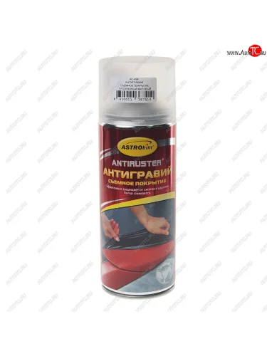 Антигравий прозрачный аэрозоль 650мл Antiruster ASTROHIM ASTROHIM ас-498