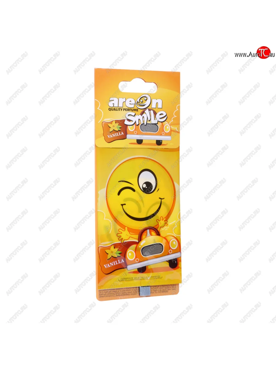 Ароматизатор подвесной пластина (ваниль) Smile AREON AREON asd11  в Самаре Самарской области