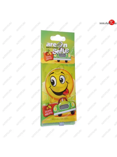 Ароматизатор подвесной пластина (тутти-фрутти) Smile AREON AREON asd14