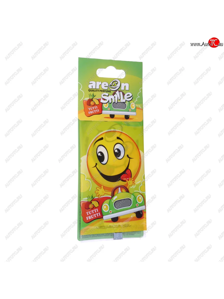 Ароматизатор подвесной пластина (тутти-фрутти) Smile AREON AREON asd14  в Самаре Самарской области
