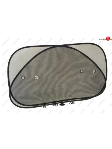 Шторка автомобильная для боковых стекол 65х38см на присоске полиэстр 2шт. AIRLINE AIRLINE asps-m-04