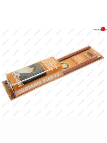 Шторка автомобильная для боковых стекол 50х47см ролик черная 2шт. AIRLINE AIRLINE asps-s-06