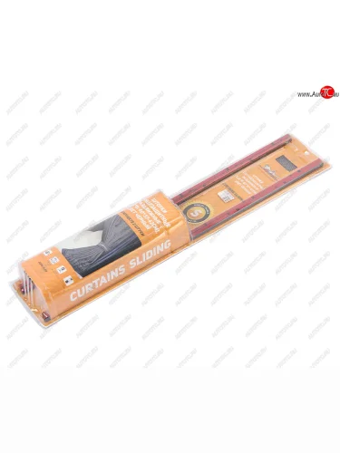 Шторка автомобильная для боковых стекол 60х42см ролик черная 2шт. AIRLINE AIRLINE asps-s-08