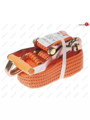 Стяжка крепления груза 2т 8м-50мм (полиэстер) с храповиком AIRLINE AIRLINE as-t-06