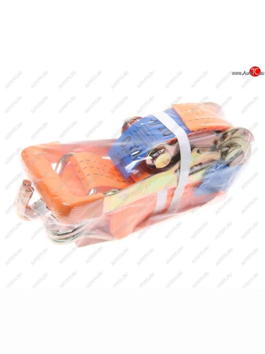 Стяжка крепления груза 5т 6м-50мм (полиэстер) с храповиком AIRLINE AIRLINE as-t-09