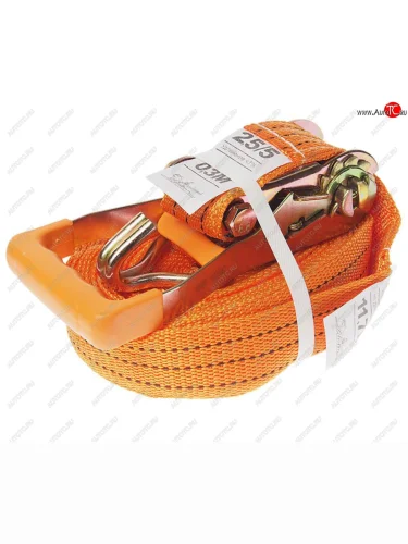 Стяжка крепления груза 5т 12м-50мм (полиэстер) с храповиком AIRLINE AIRLINE as-t-12