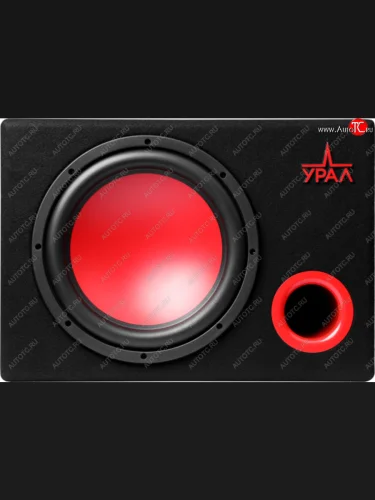 Сабвуфер корпусной активный 12 (30см) 300Вт URAL URAL ас-у12а черный URAL ас-у12а черный
