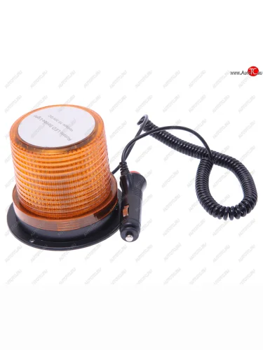 Маяк импульсный 1224V светодиодный на магните желтый AT AT at14258