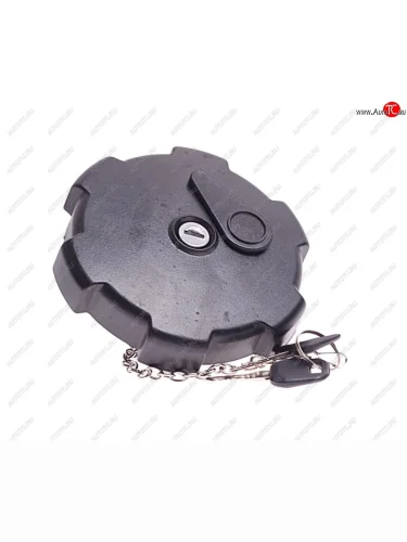 Крышка бака топливного d=80мм с ключом и защитой пластик AT AT at20763