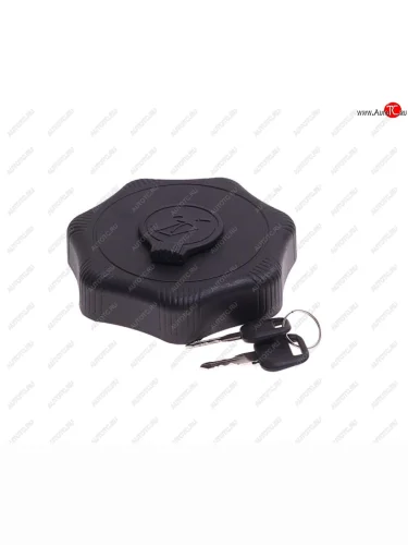 Крышка бака топливного d=80мм с ключом и защитой пластик AT AT at20764