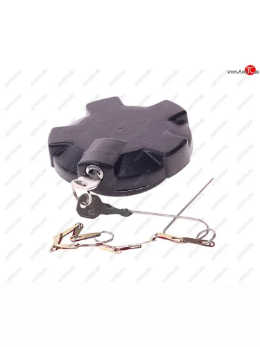 Крышка бака топливного d=80мм с ключом сбоку пластик AT AT at20778