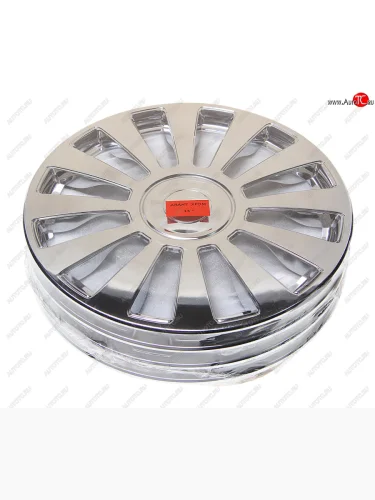 Колпак колеса R-13 хром АВАНТ комплект 4шт. NO NAME авант хром r-13