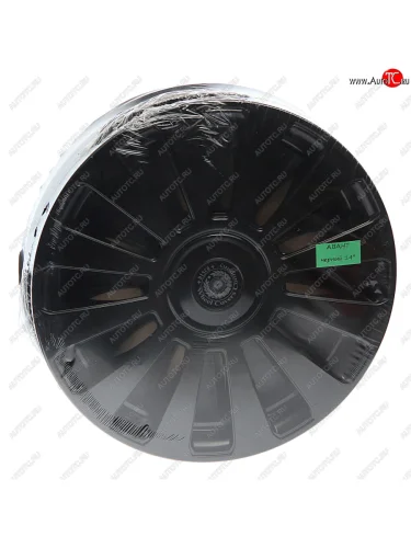 Колпак колеса R-14 Авант черный  авант r-14 черный