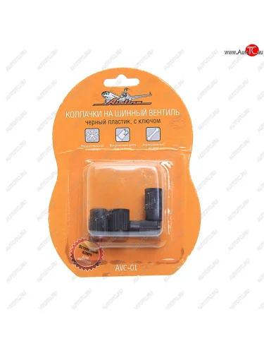 Колпачок на ниппель колеса пластиковый комплект AIRLINE AIRLINE avc-01